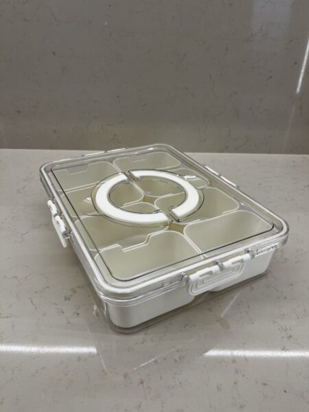 علبة  الأكريلك مع علب صغيرة داخلية