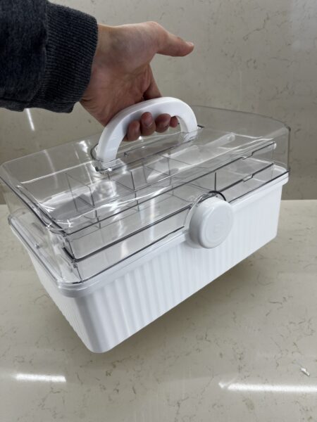 منظم مكياج وإكسسوارات أكريلك