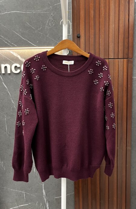 بلوز صوف ناعم