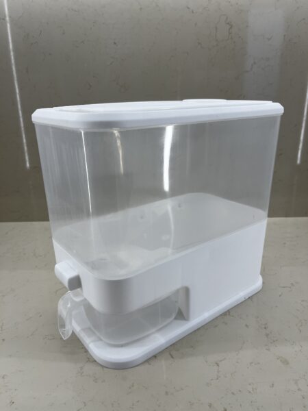 علبة تخزين كبيرة للرز أو مسحوق الغسيل