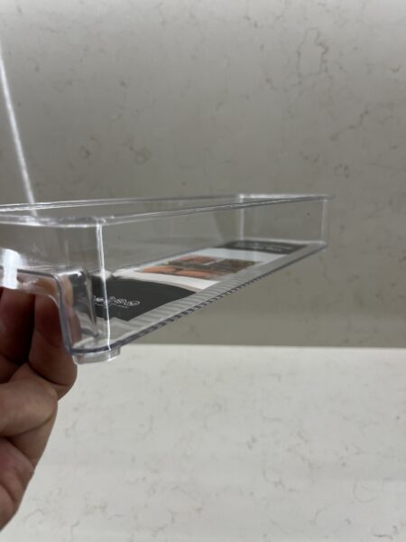 منظم أكريليك رفيع للتلاجة وللمكياج