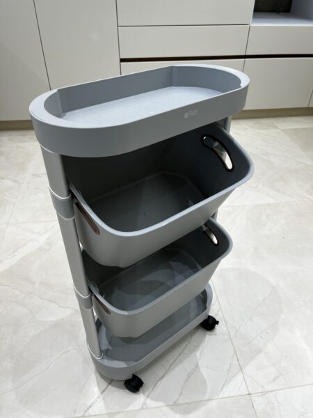 سلة متحركة دوّارة