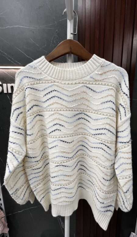 بلوزة صوف صنارة