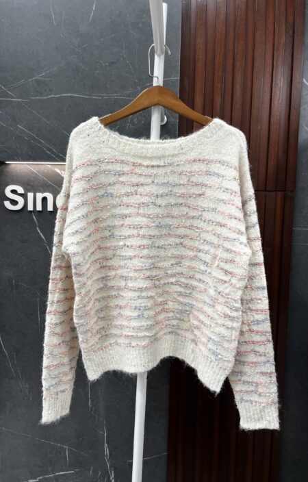 بلوز صوف صنارة ناعم